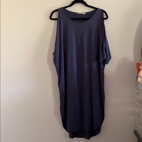 Lush Dresses & Skirts - Blue casual t-shirt dress